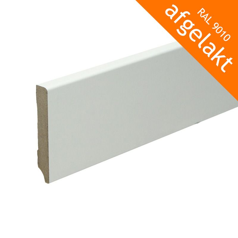  Moderne plinten 12 x 70 mm RAL 9010 