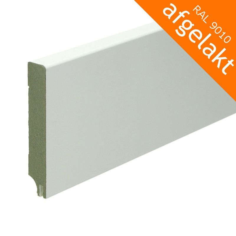  Moderne plinten 15 x 90 mm RAL 9010 