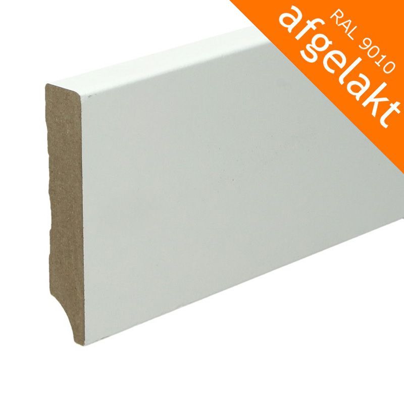  Moderne plinten 18 x 90 mm RAL 9010 